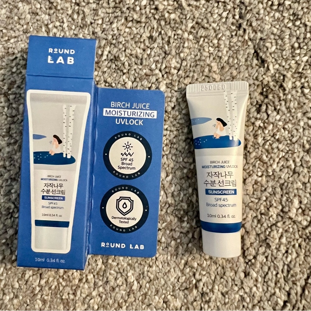 Round Lab Birch Juice Sunscreen - Travel Sized 0.34 oz